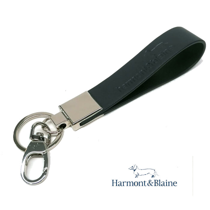 Harmont&Blaine Portachiavi pelle Navy Blue