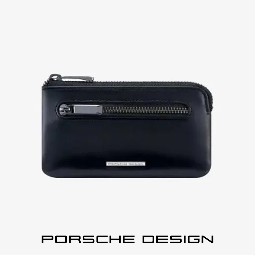 Porsche Design Portachiavi pelle con ganci acciaio, OBE09924 - CITRON BLEU  gioielli