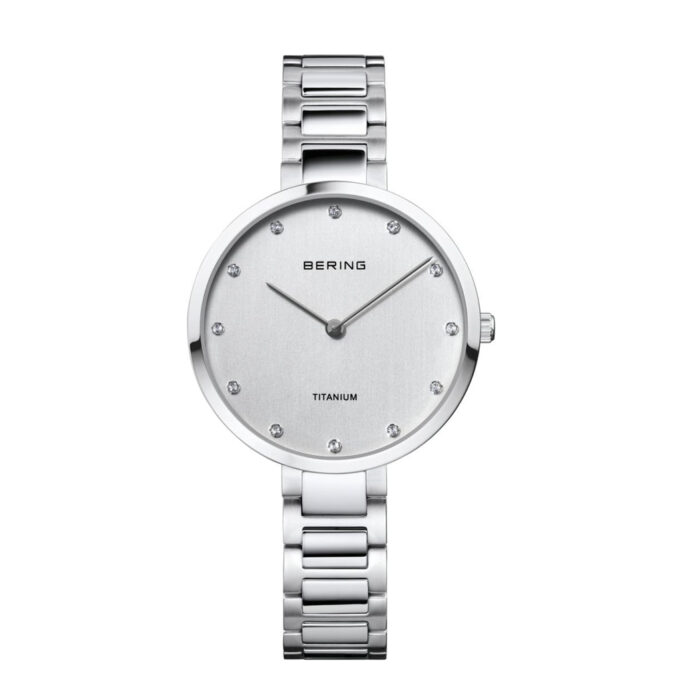 Bering Ladie's Titanium Watch, 35mm Silver - immagine 2