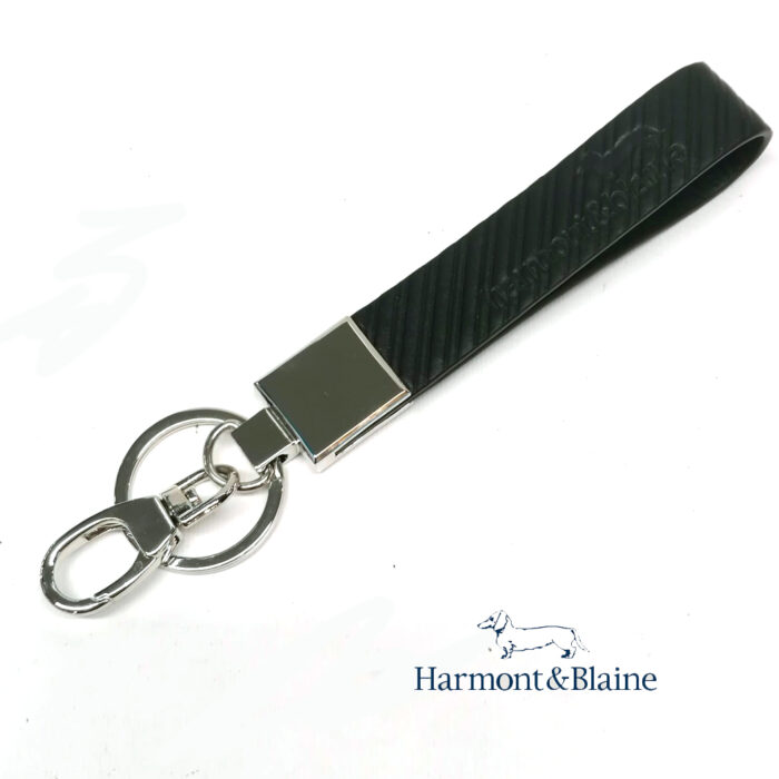 Harmont&Blaine Portachiavi pelle Nera