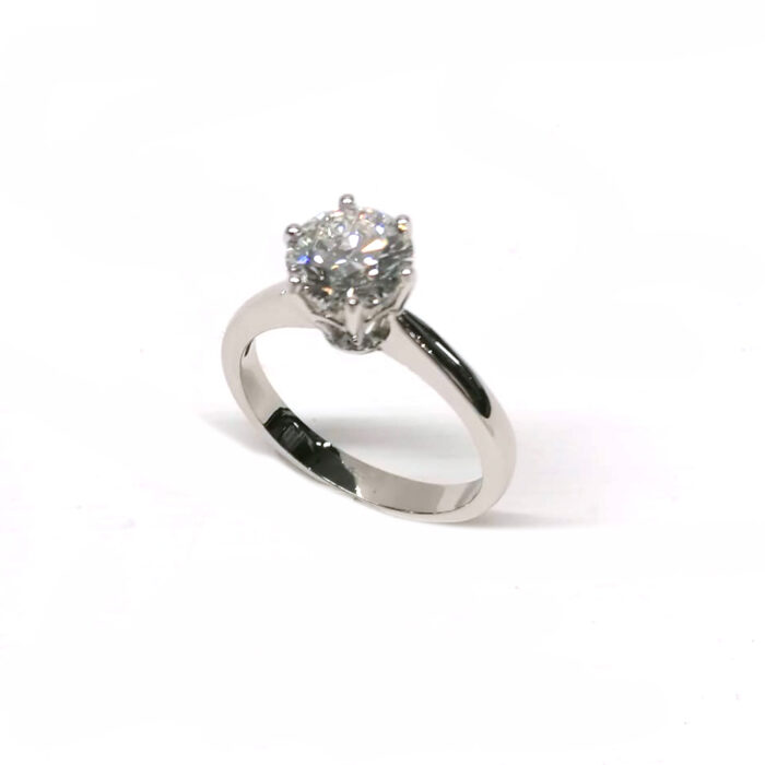 IGI Ring Lab_Grown Diamond 1.52ct, E VVS2 - immagine 3