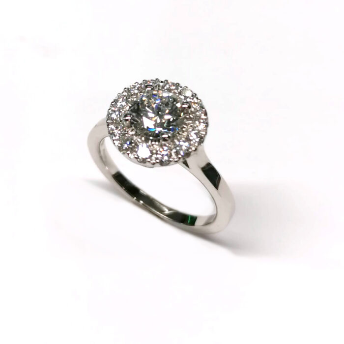 IGI Ring Lab_Grown Diamond 1.04ct,E VS1 Brilliant - immagine 4