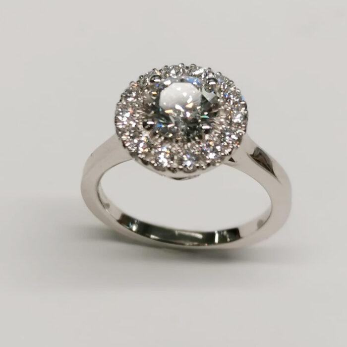 IGI Ring Lab_Grown Diamond 1.04ct,E VS1 Brilliant - immagine 2