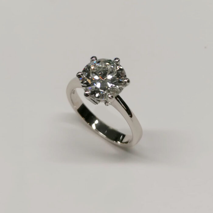 IGI Ring Lab_Grown Diamond 3.01ct, E VS1 Brilliant - immagine 2