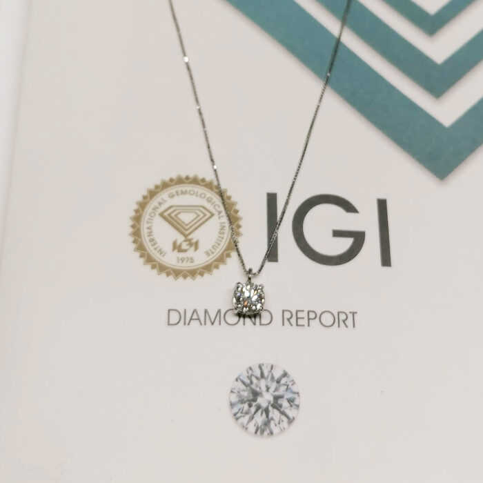 IGI Decolletè Natural Diamond 0.36ct, G VVS1 - immagine 4