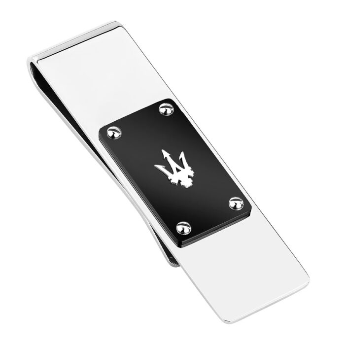 Maserati Money Clip Icon, Black - immagine 4