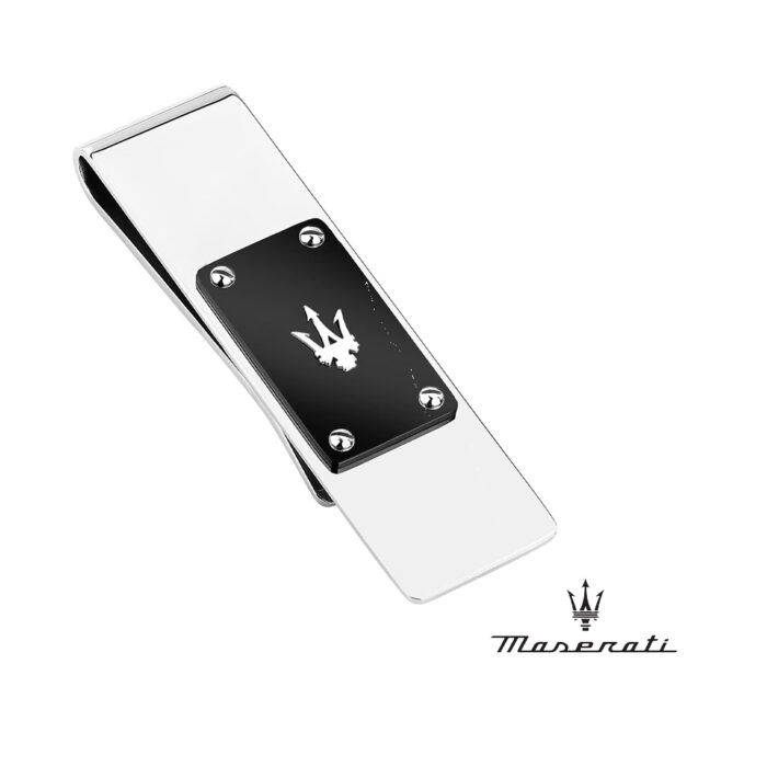 Maserati Money Clip Icon, Black