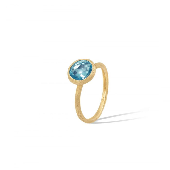 MARCO BICEGO, Ring Jaipur Gold,Blu Topaz - immagine 2